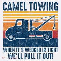 Camel Towing Funny Tow Truck Sweatshirt thumb 3