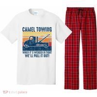 Camel Towing Funny Tow Truck Pajama Set thumb 0