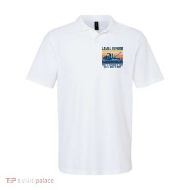 Camel Towing Funny Tow Truck Polo
