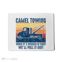 Camel Towing Funny Tow Truck Mousepad thumb 0