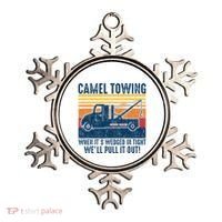 Camel Towing Funny Tow Truck Ornament thumb 0