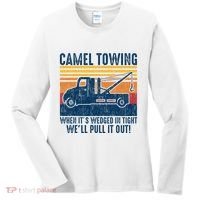 Camel Towing Funny Tow Truck Women's Long Sleeve Shirt thumb 0
