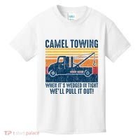 Camel Towing Funny Tow Truck Kids T-Shirt thumb 0
