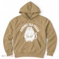 Commit Tax Fraud Funny Cat Meme Sarcastic Humorous Hoodie thumb 0