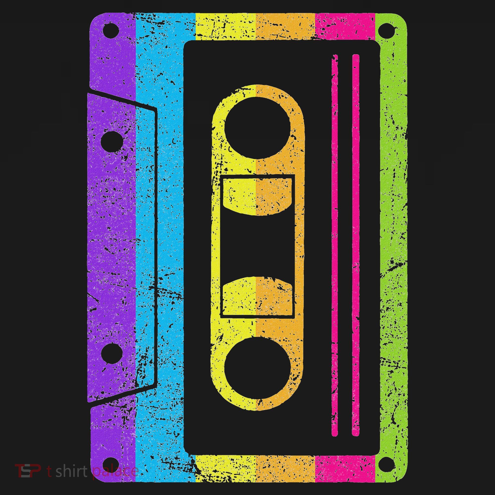 Cassette Tape For 80s 90s Lovers Vintage Retro Costume T-Shirt