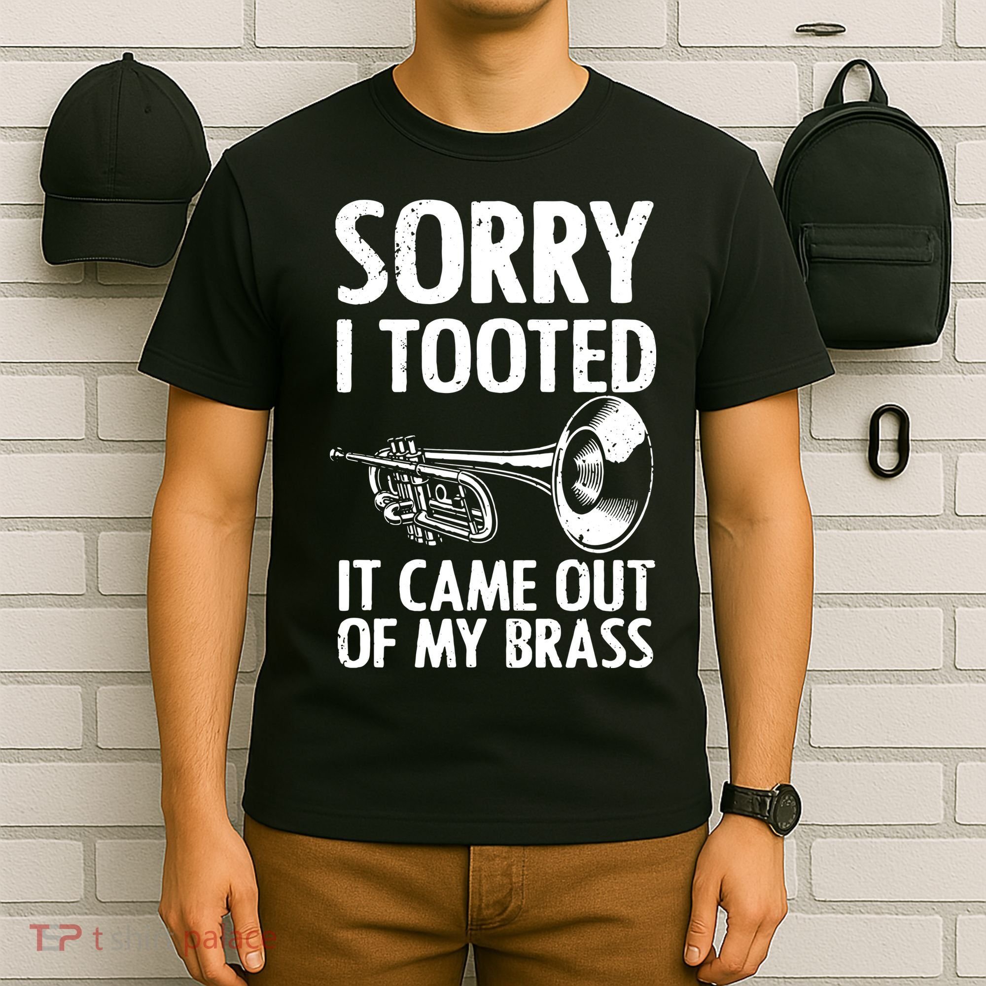 Cool Trumpet For Men Women Trumpet Player Jazz Band Trombone T-Shirt
