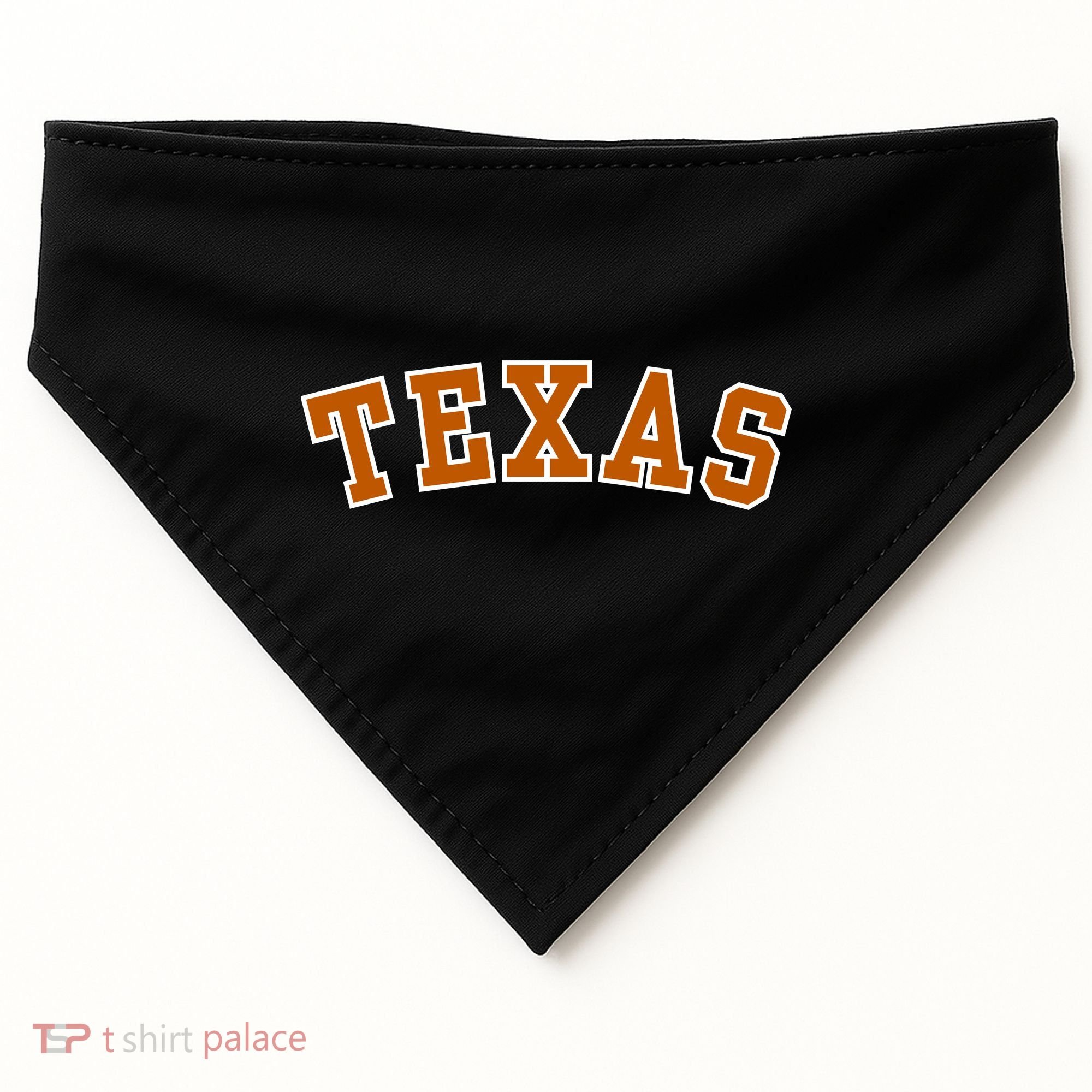 Cute Texas Fan USA-Made Doggie Bandana