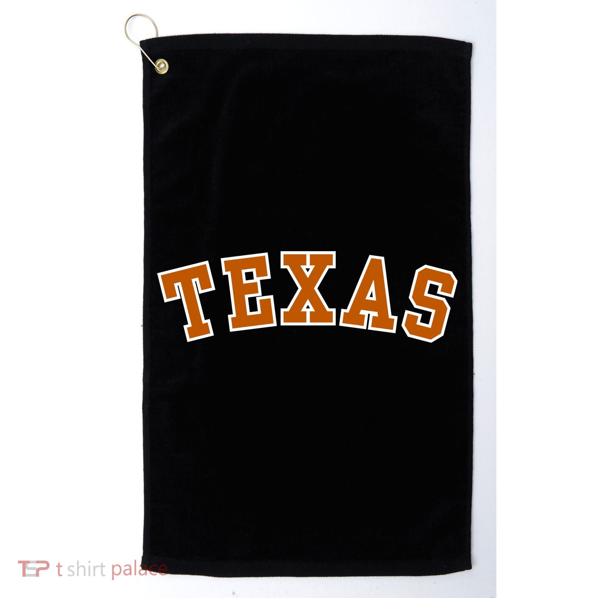 Cute Texas Fan Golf Towel