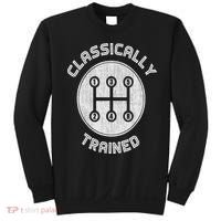 Classically Trained Funny Three Pedals Car Guys Sweatshirt thumb 0