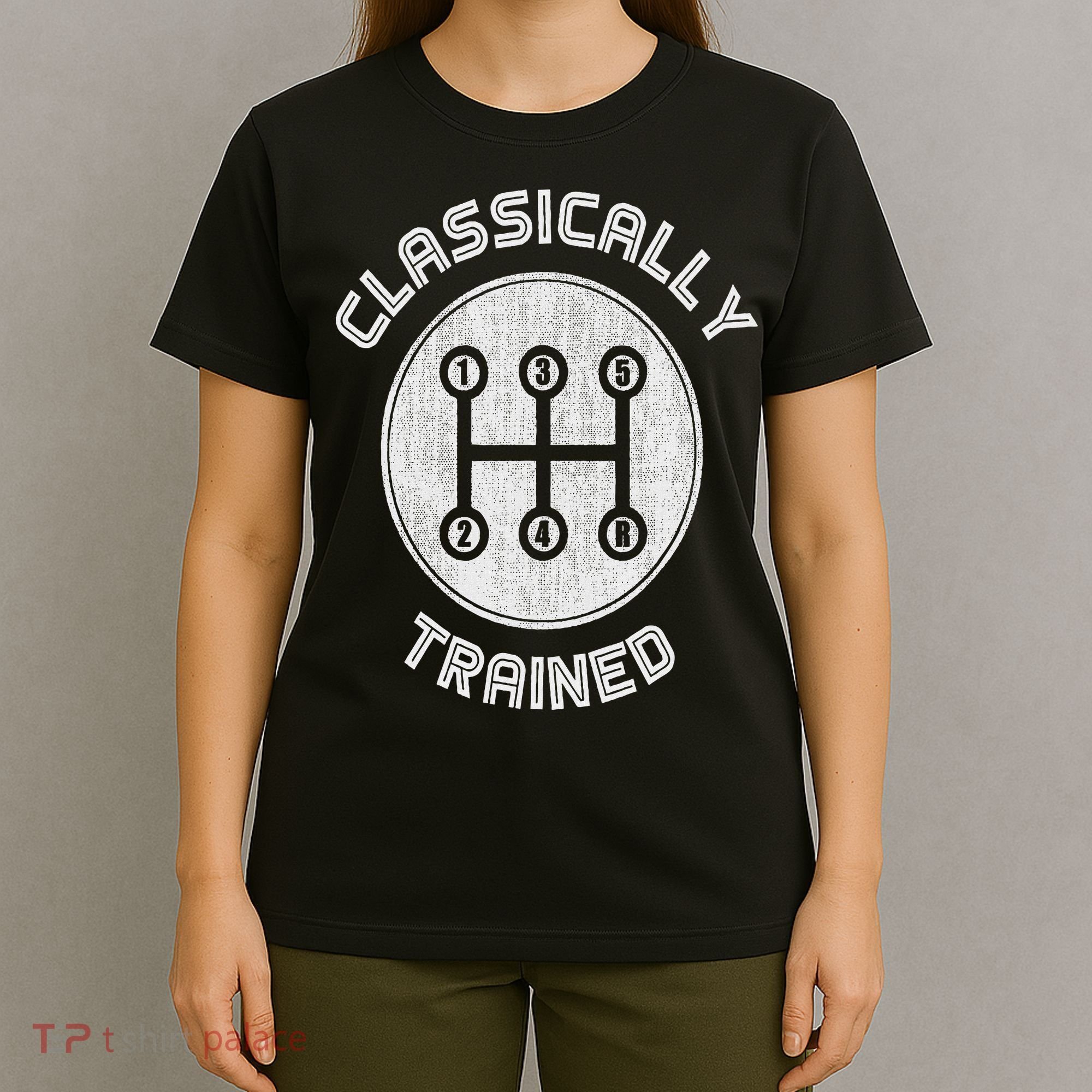 Classically Trained Funny Three Pedals Car Guys T-Shirt