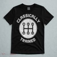 Classically Trained Funny Three Pedals Car Guys T-Shirt thumb 5