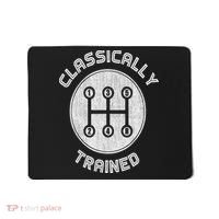 Classically Trained Funny Three Pedals Car Guys Mousepad thumb 0