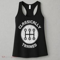 Classically Trained Funny Three Pedals Car Guys Women's Tank Top thumb 3