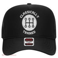Classically Trained Funny Three Pedals Car Guys Hat thumb 0