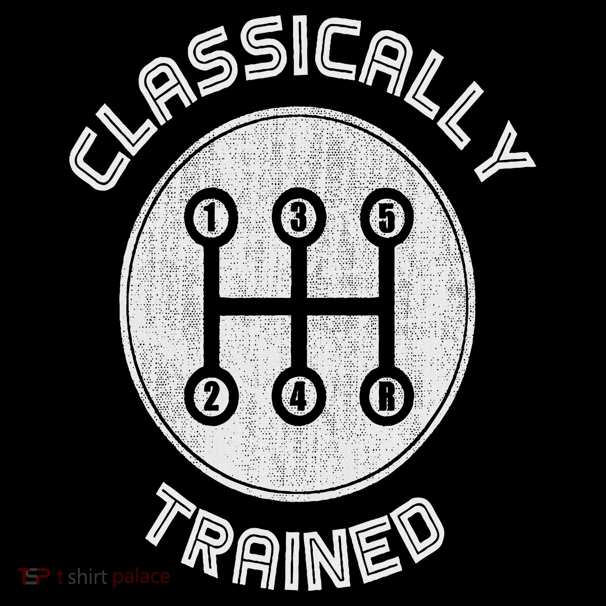 Classically Trained Funny Three Pedals Car Guys Toddler Hoodie