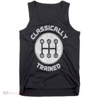 Classically Trained Funny Three Pedals Car Guys Tank Top thumb 0