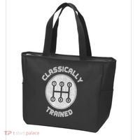 Classically Trained Funny Three Pedals Car Guys Tote Bag thumb 3
