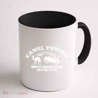 Camel Towing Funny Coffee Mug thumb 1