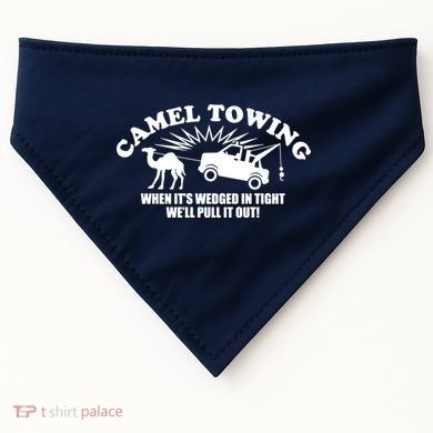 Camel Towing Funny USA-Made Doggie Bandana