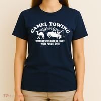 Camel Towing Funny T-Shirt thumb 4