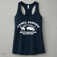 Camel Towing Funny Women's Tank Top thumb 3
