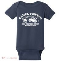 Camel Towing Funny Baby Bodysuit thumb 0