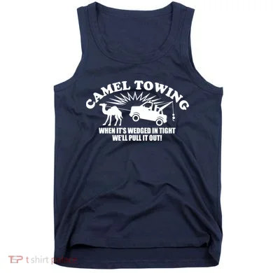 Camel Towing Funny Tank Top