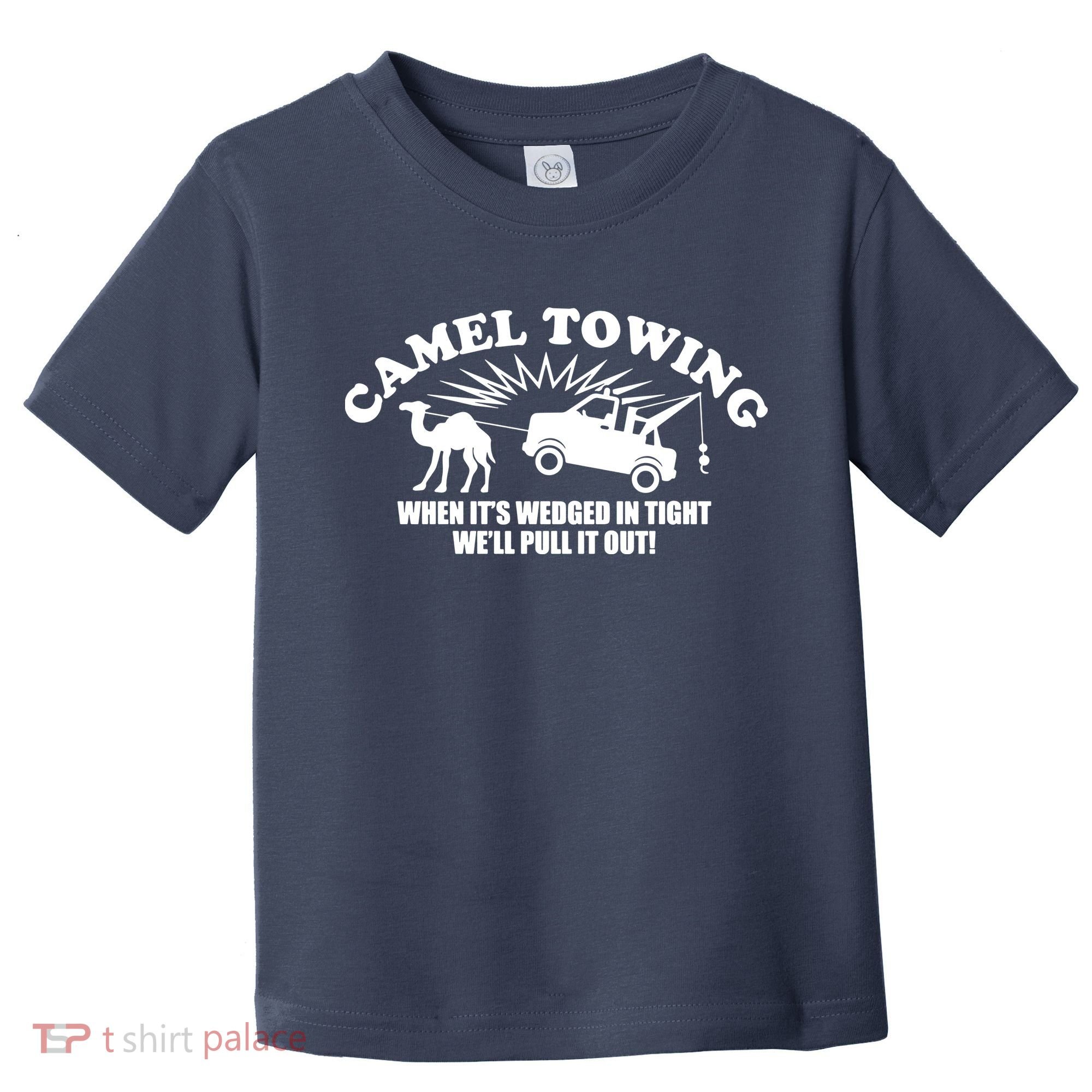 Camel Towing Funny Toddler T-Shirt