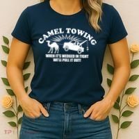Camel Towing Funny Women's T-Shirt thumb 2