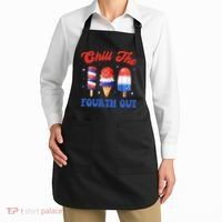 Chill The Fourth Out Funny 4th Of July Icecream Apron thumb 2