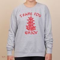 Chinese Takeaway Food Thank You Enjoy Women's Sweatshirt thumb 0