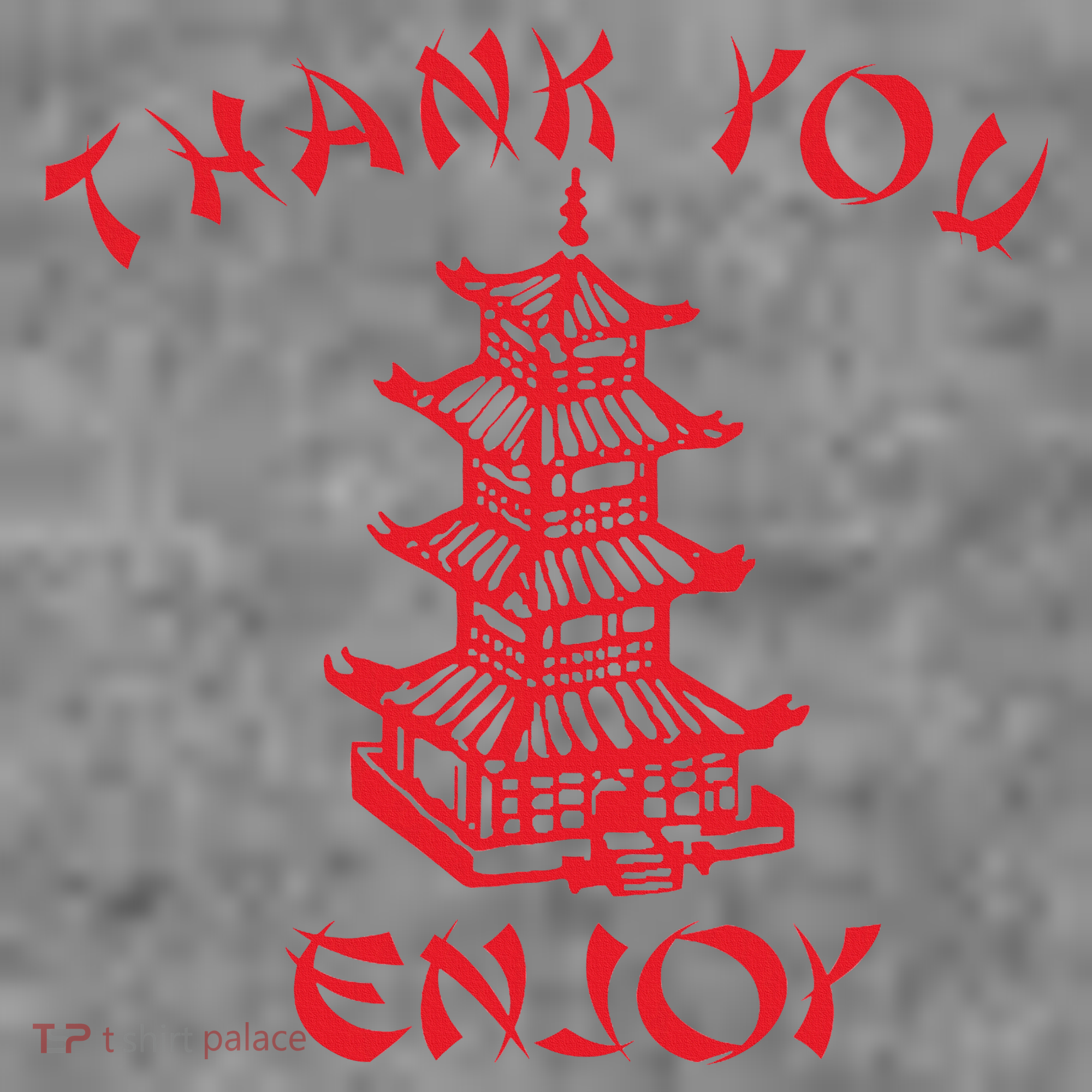 Chinese Takeaway Food Thank You Enjoy Toddler Hoodie