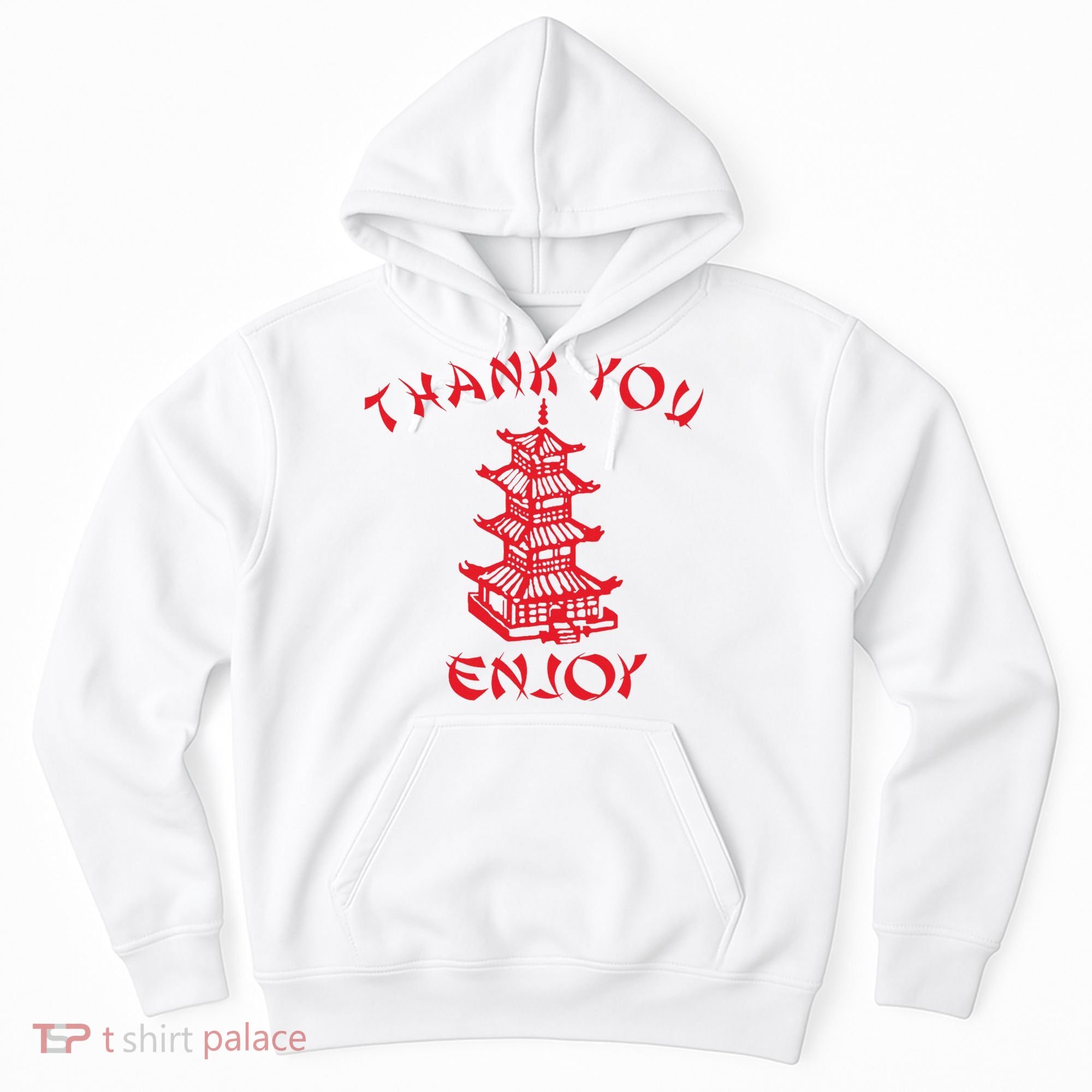 Chinese Takeaway Food Thank You Enjoy Hoodie