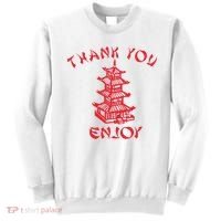 Chinese Takeaway Food Thank You Enjoy Sweatshirt thumb 0