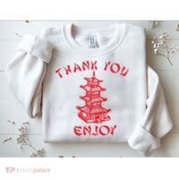Chinese Takeaway Food Thank You Enjoy Sweatshirt thumb 2