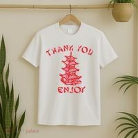 Chinese Takeaway Food Thank You Enjoy T-Shirt thumb 2