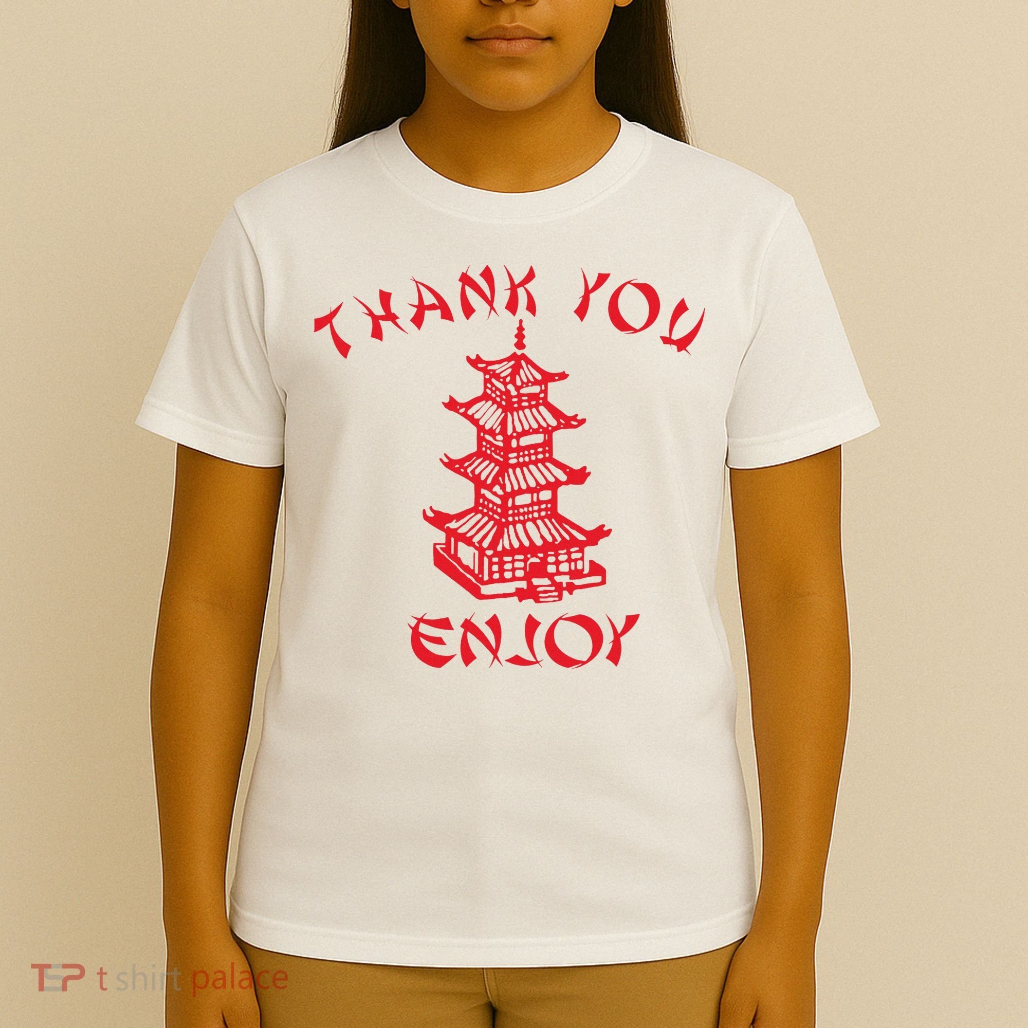 Chinese Takeaway Food Thank You Enjoy T-Shirt