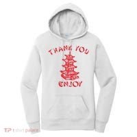 Chinese Takeaway Food Thank You Enjoy Women's Hoodie thumb 0