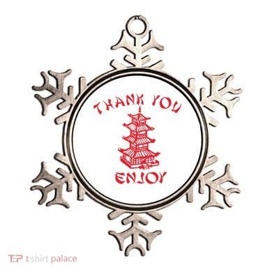 Chinese Takeaway Food Thank You Enjoy Ornament
