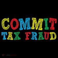 Commit Tax Fraud Funny Kids Long Sleeve Shirt thumb 2
