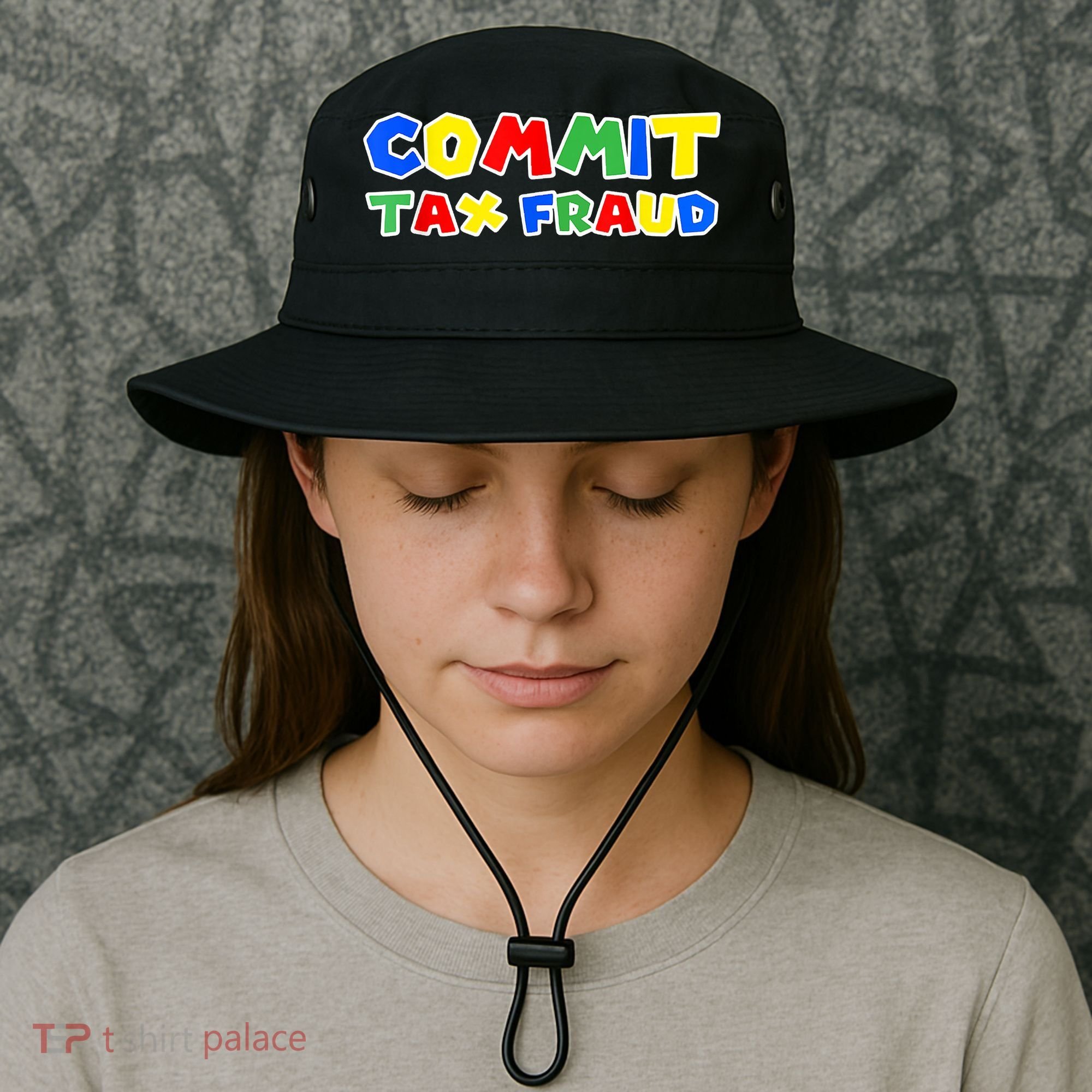 Commit Tax Fraud Funny Bucket Hat
