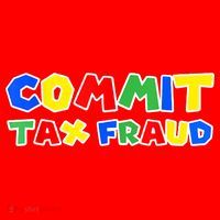 Commit Tax Fraud Funny Santa Hat thumb 1