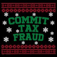 Commit Tax Fraud Ugly Christmas Tacky Holiday Women's Tank Top thumb 5