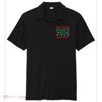 Commit Tax Fraud Ugly Christmas Tacky Holiday Sport-Tek Posi-UV Pro Polo thumb 0