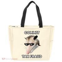 Commit Tax Fraud Tote Bag thumb 0