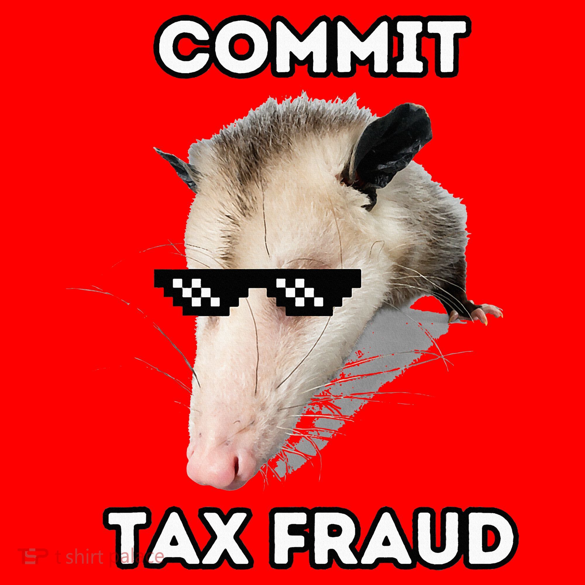 Commit Tax Fraud Santa Hat