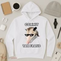 Commit Tax Fraud Hoodie thumb 3