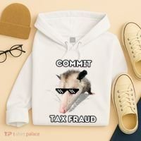 Commit Tax Fraud Hoodie thumb 4
