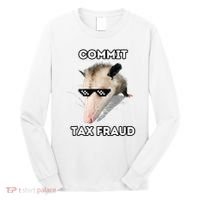 Commit Tax Fraud Long Sleeve Shirt thumb 0