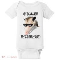 Commit Tax Fraud Baby Bodysuit thumb 0